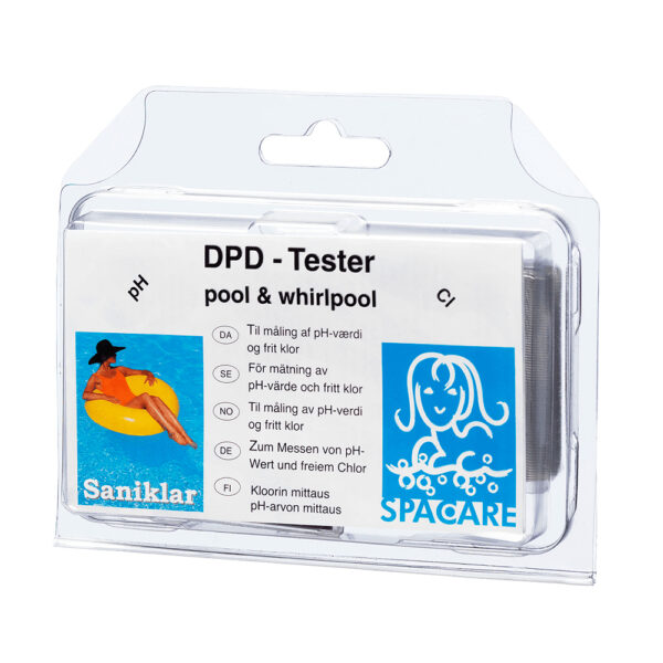Saniklar/SpaCare Tablettester Klor/pH/Brom (håndryster) 157060 - SpaFix