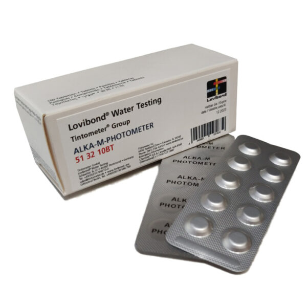 Alka-M-Photometer (5-200 mg/l) – 100 tabletter 513210bt - SpaFix