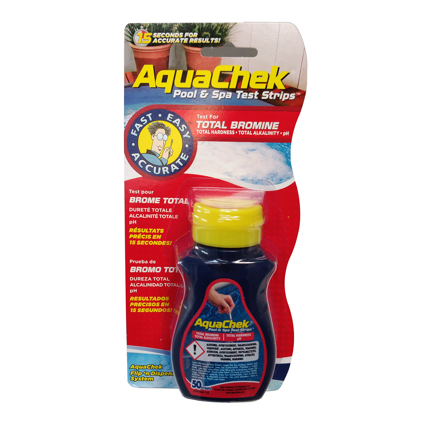 Teststrips Brom/pH/TA – 50 strips 946 - SpaFix