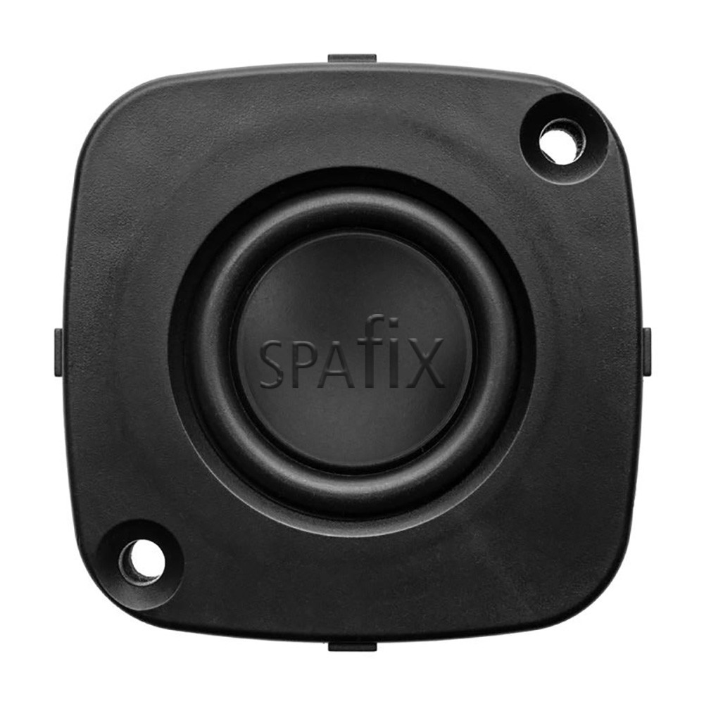 AQ SPK1 0UN 8S sort kvadratisk aquatic av speaker 1 hojtaler