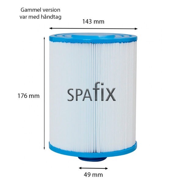 JZ25SAE/AKU1609 Wellis Jazzi spafilter med maal