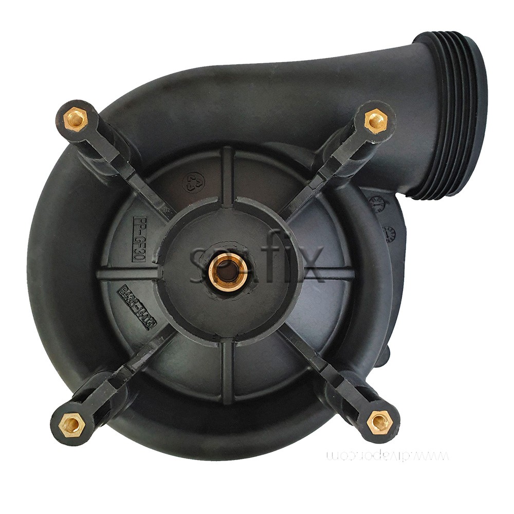 LX whirlpool – Komplet Pumpehus – Wet end – LP og WP 300 Lx Wp Lp Pwe Wet End Pump Hoejre Right - SpaFix