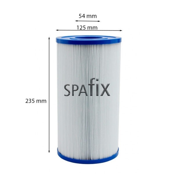 Standard waterway 35 filter - prb35-in - RD35 med mål