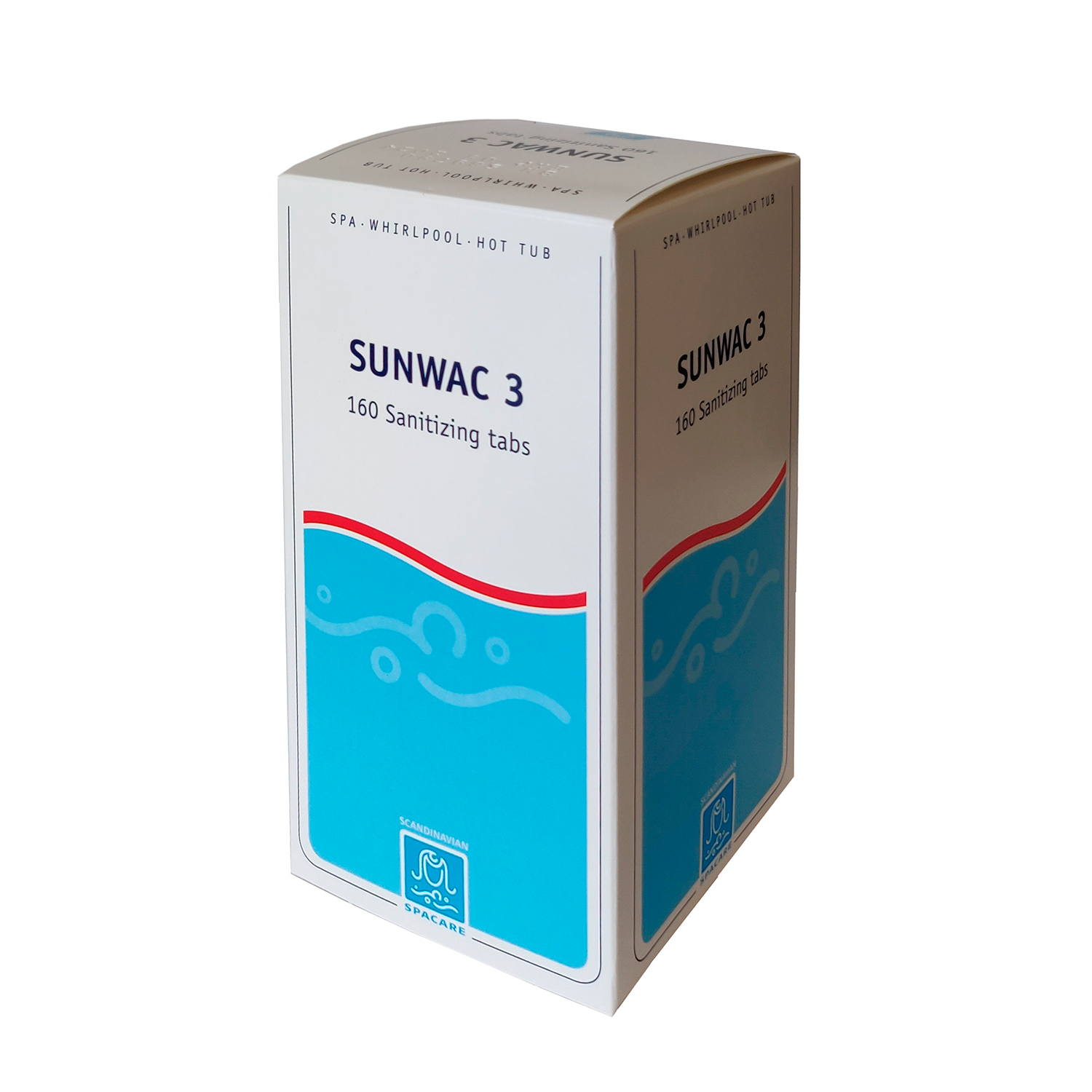 SpaCare SunWac 3 – 160 tabs Sunwac3 160 Stk New 1500x1500 - SpaFix