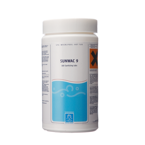 SpaCare SunWac 9 – 180 tabs Sunwac9 15000x1500 - SpaFix