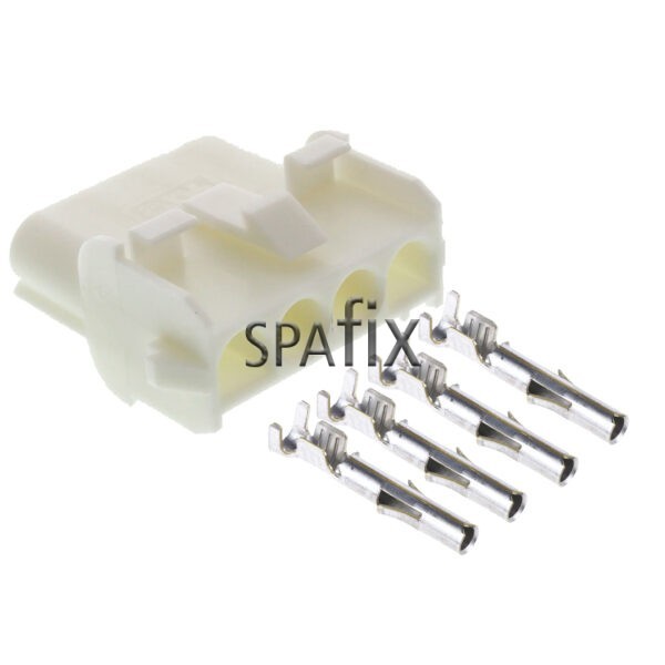 AMP hun stik 4polet med stifter