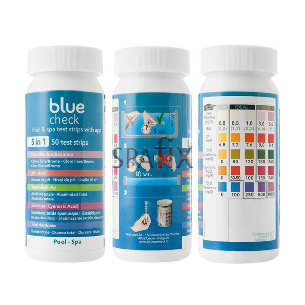 Blue Check teststrips Blue Connect Strips - SpaFix