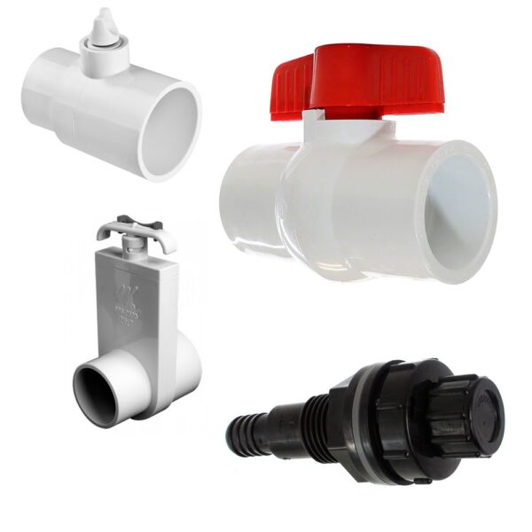 Haner og ventil fittings