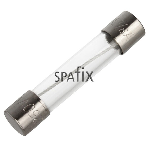 852 7106 finsikring glas 125ma 250V Slow T