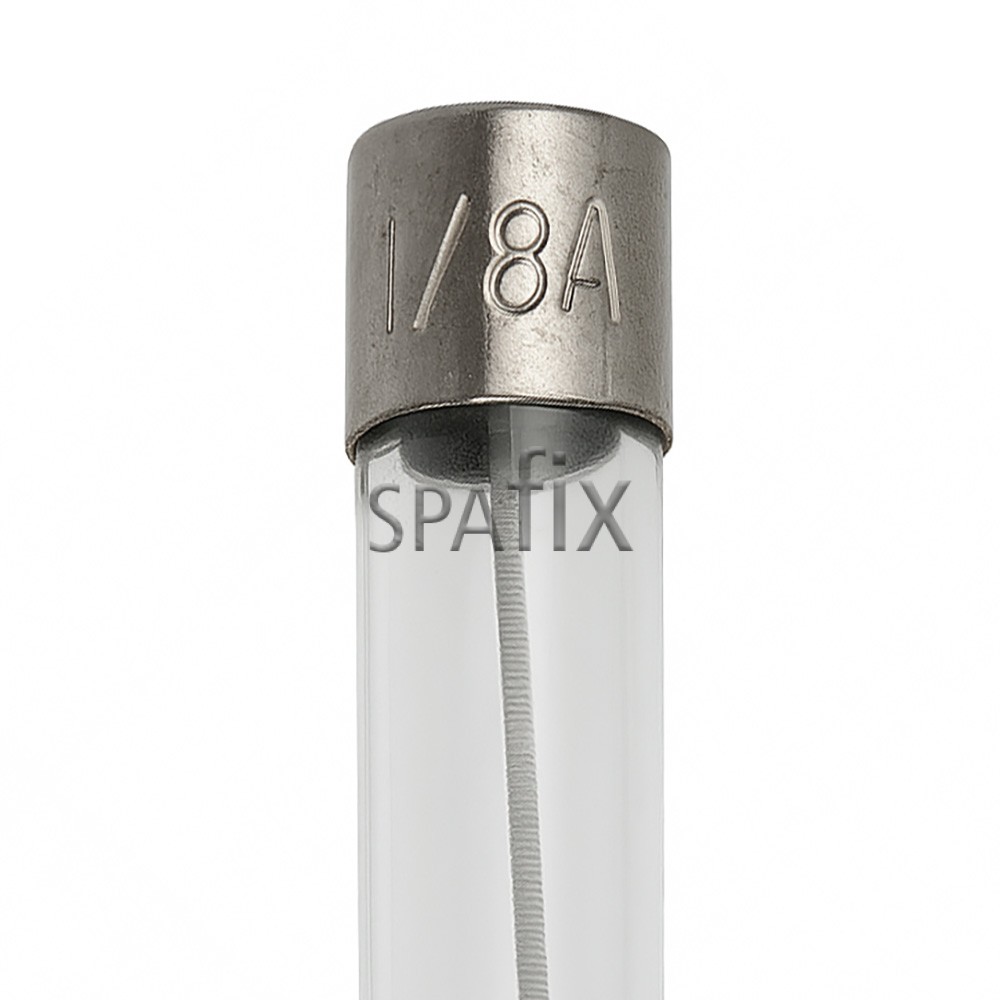 852 7106 finsikring glas 125ma 250V Slow T top