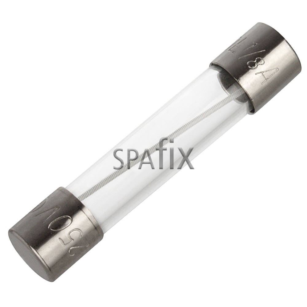 852 7106 finsikring glas 125ma 250V Slow T