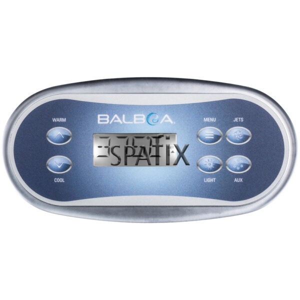 57251 02 balboa tp500s control panel Jet, Aux og Menu