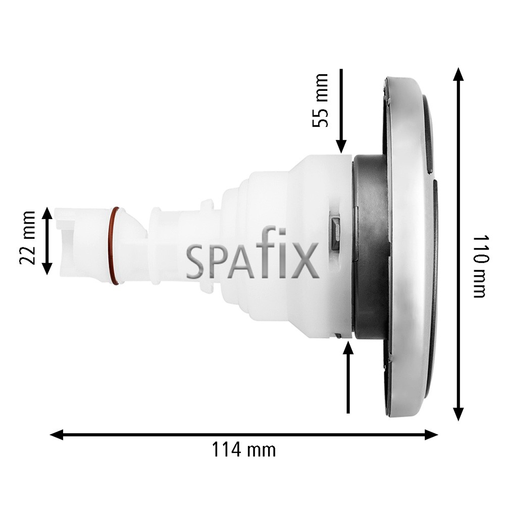 29145 112 700 CMP typhoon 400 wave ss directional dimensions