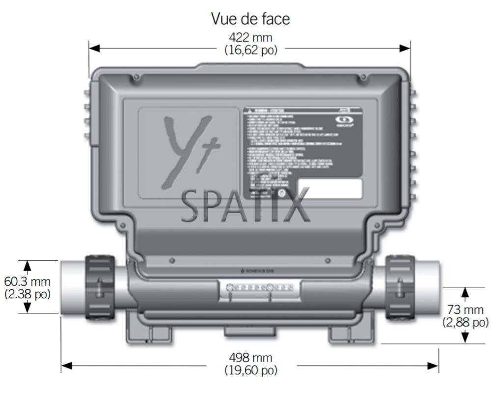 0611 221027 349 in yt 7 4kw drawing front