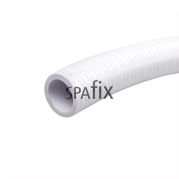 120 0110 1 2 inch waterway flexpipe flexslange hvid