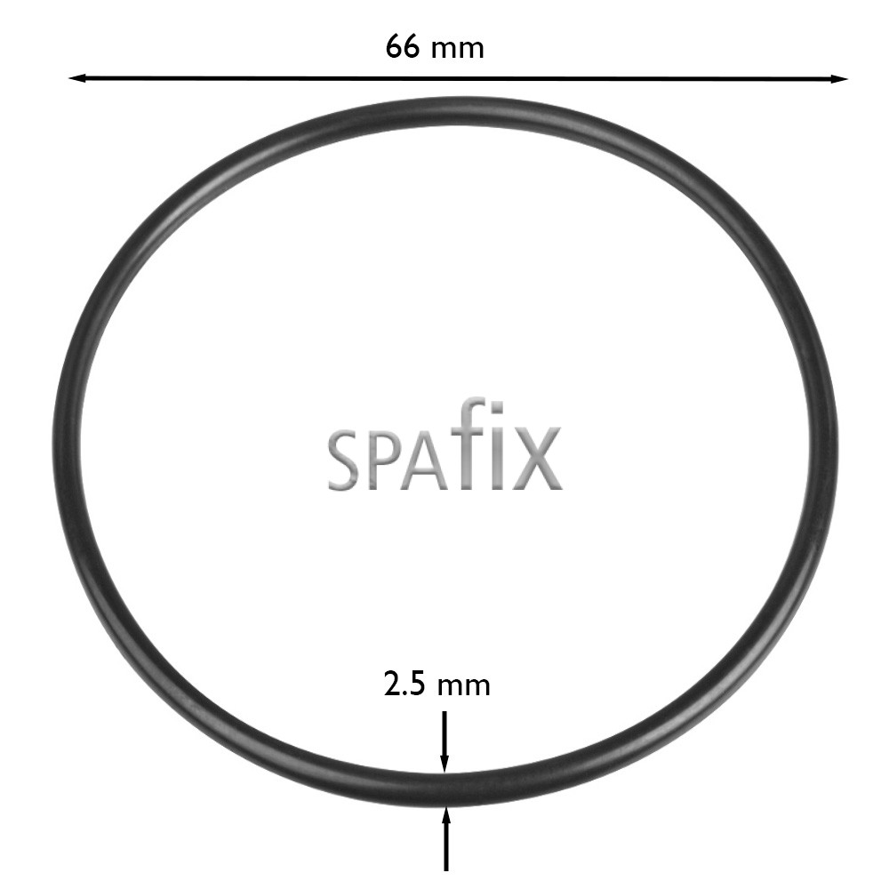 O-ring til 2" omskifterventil – Waterway 805-0143 dimensions