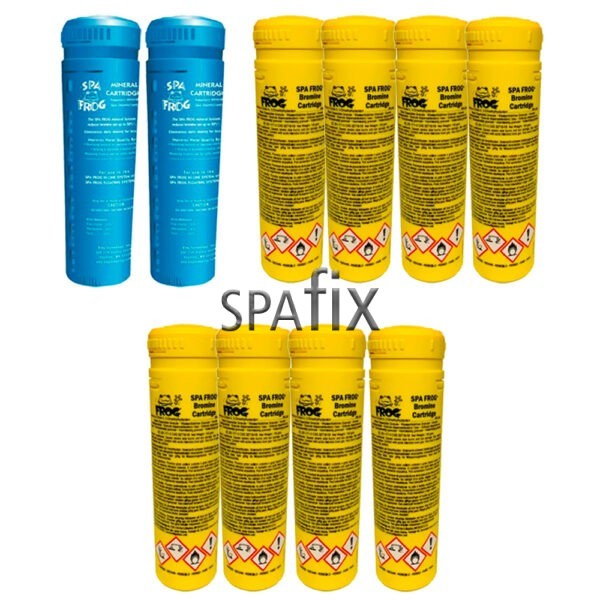 spa frog bromin mineral pakke large