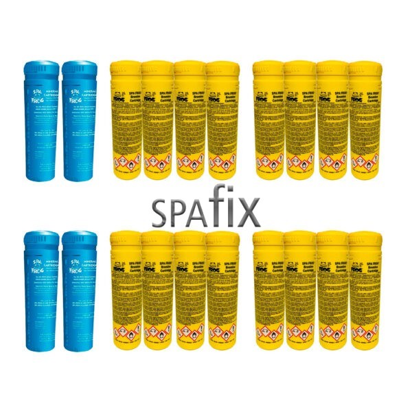 spa frog bromin mineral pakke mega