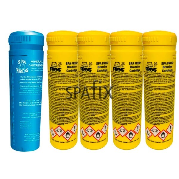 spa frog bromin mineral pakke standard